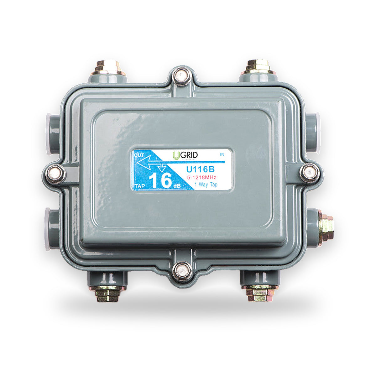 UGRID Directional Coupler BCV series outdoor CATV coupler, 5–1218 MHz